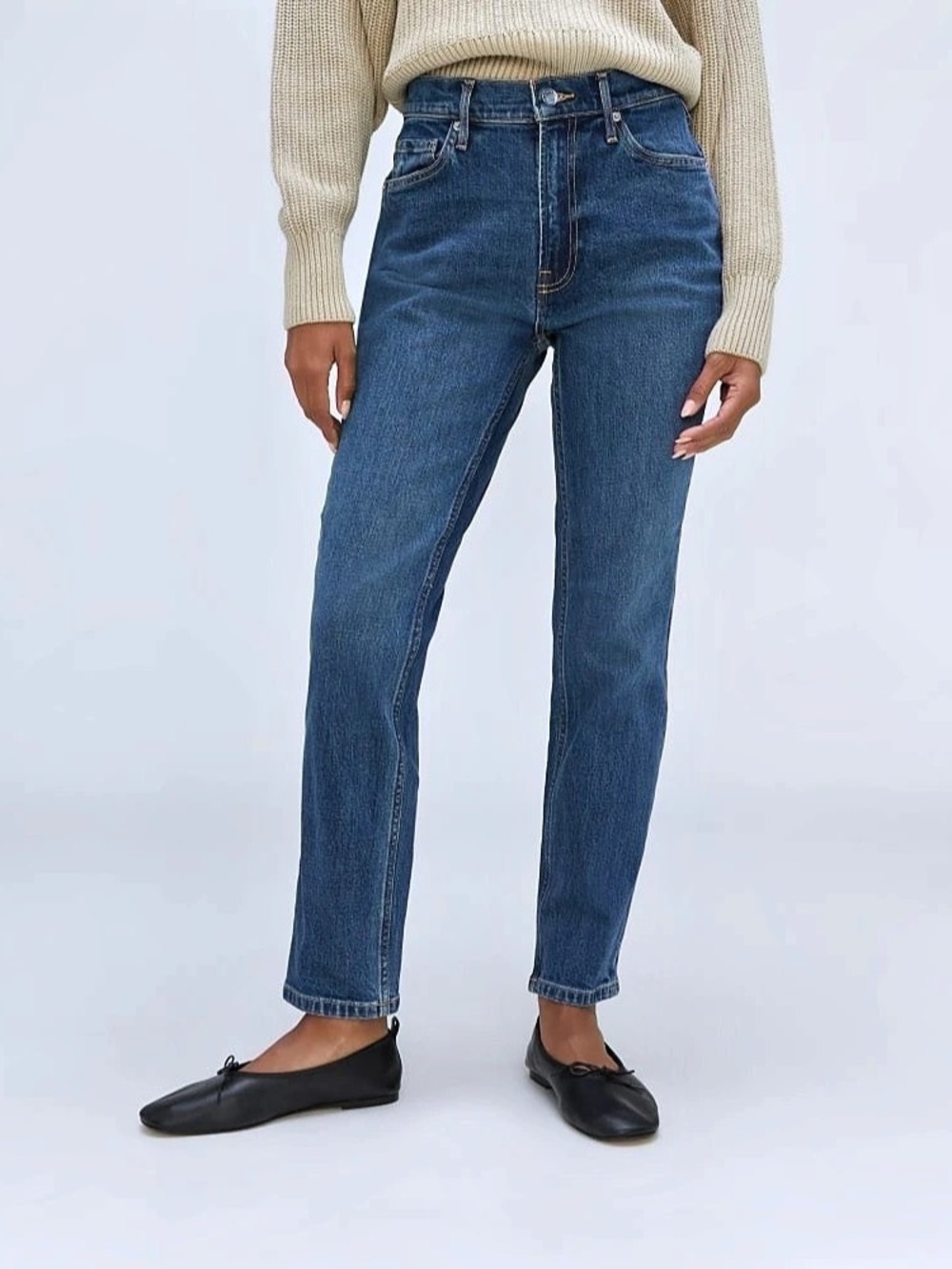 EVERLANE THE CHEEKY JEAN – BLUE DENIM SIZE 32 REGULAR